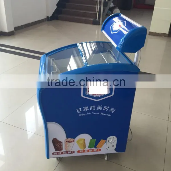 Mini Display Freezer for Ice Cream 150L With CE photo-3