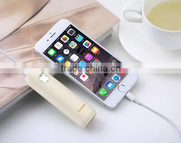 Trusda OEM Portable Cheap Power Bank 2200mAh Lipstick External Charger for Smart Phones photo-4