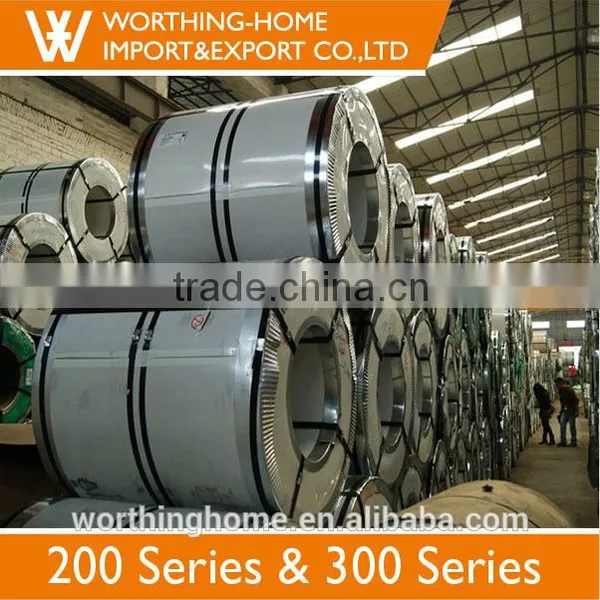 Low Copper Satin ba Finish 0.7mm Thickness Astm 201 Stainless Steel Coil photo-4