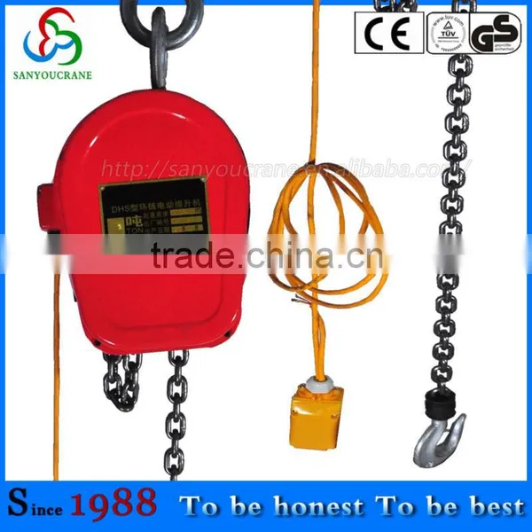 DHS Electric Hoist 1 T Electric Chain Block Lifting Tools Manufacture