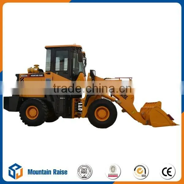 CE PEA Mini Radlader Chinese Wheel Loader With Pallet Forks photo-2