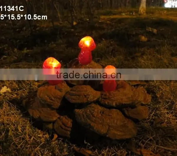 Resin Led Mushroom Grow Light Decoration photo-6