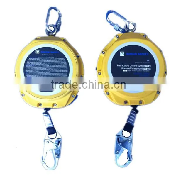 6m/15m Vertical Workplace Self-retracting Lifelines for Sale