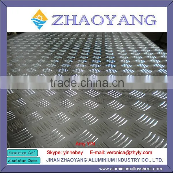 Anti-slip Aluminium Plate for the Train Floor photo-5