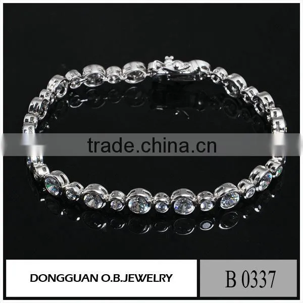 Elegant Luxury Zircon Party Bracelet Unique Design With 925 Silver Jewelry photo-3