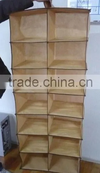 hanging organizer with 12 layers ABC ABC