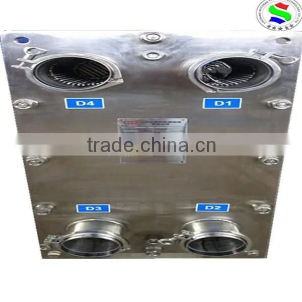 High Quality M30 EPDM Gasketed Dairy Plate Heat Exchanger