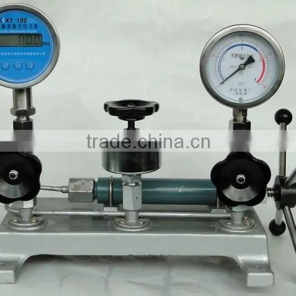 YS-2.5 Cheapest Price Vacuum Piston Pressure Gauge With Pressure Meter photo-2