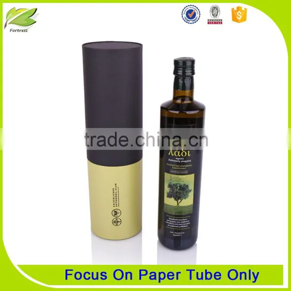 Customized Recoverable Kraft Cardboard Red Wine Packaging