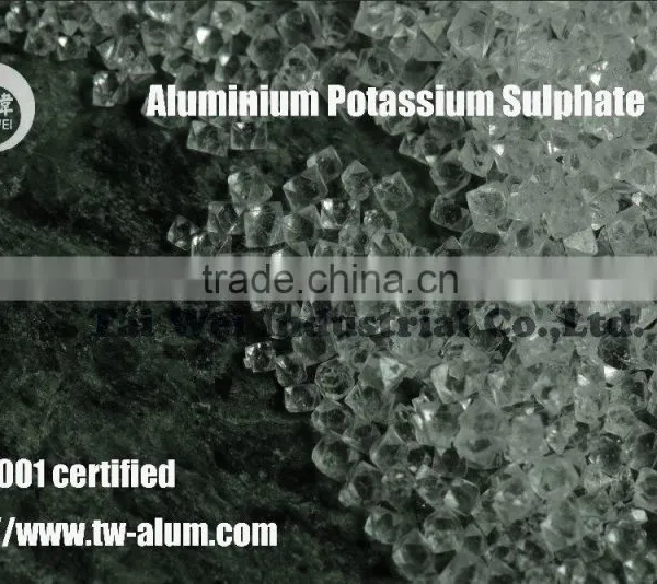 High Qulity Potash Alum Allume Di Potassio Aluminium Potassium Sulphate photo-3