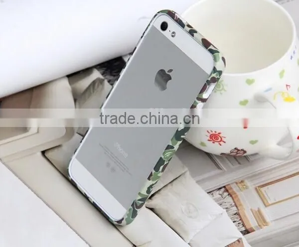 Lovely Country Style For Iphone6 Bumper Case Two Parts With Pastoralism Broken Flower photo-3