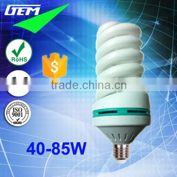 6500K Daylight Half/Full Spiral Energy Saving Lamp T4 40W photo-2