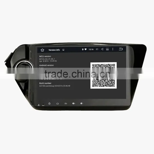 9" Android 5.1.1 Car PC GPS for Kia New Rio Accent Solaris Quad Core 16GB Radio RDS BT 3G Wifi Stereo Headunit Wholesale Factory photo-2