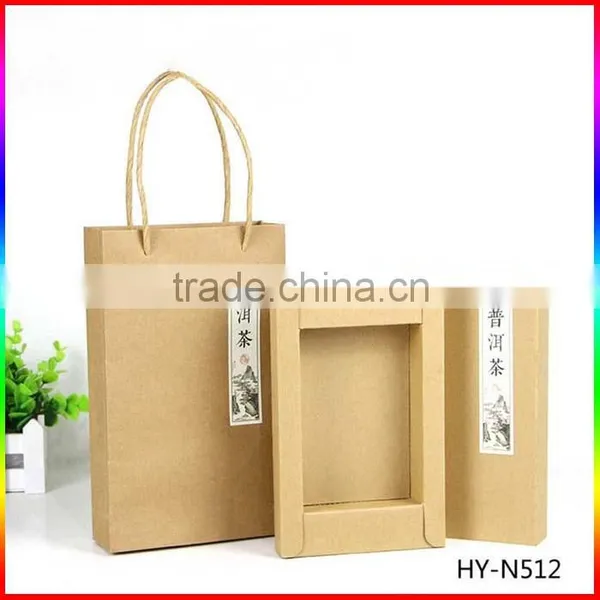 Custom Kraft Paper Packing Box Packing Bag Sets photo-4