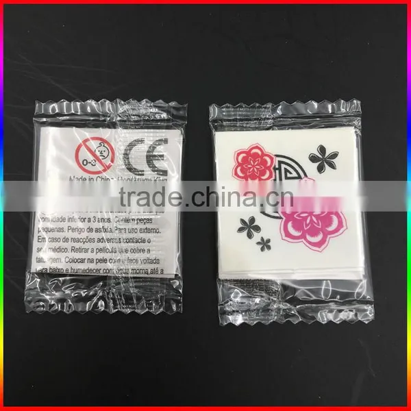 Custom Flower Design Temporary Tattoo Stickers photo-2