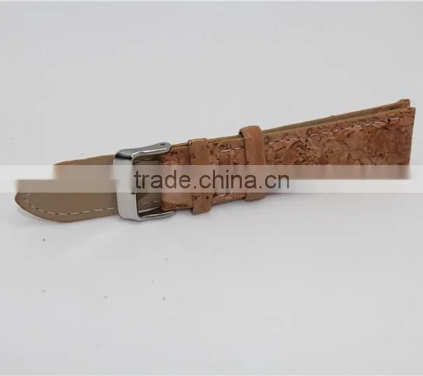 Boshiho Vegetable Leather Natural Cork Watch Straps photo-3