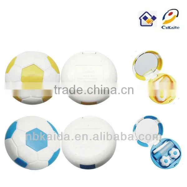 A-8062 Black Football Contact Lens Import Case photo-3
