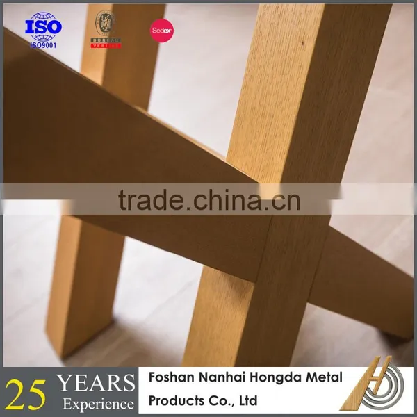 Modern Wooden Coffee Table Set With 8mm Tempered Glass photo-3