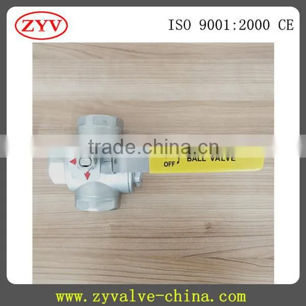 Wholesale Price 3-way(L/T-Port)1000Psi Ball Valve Made in China photo-2