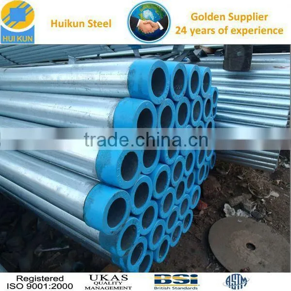 Hot Dipped Galvanized Round Steel Pipes photo-4