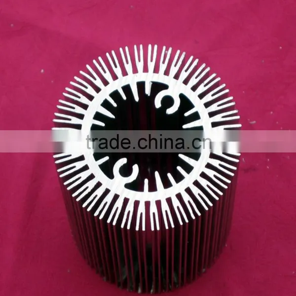 100W Aluminum Extruded Led Street Housing Light Heat Sink photo-2