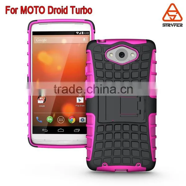 Luxury New Model Phone Case for Motorola Droid Turbo Armor Case ,tpu +pc Armor Case for Motorola Droid Turbo photo-4