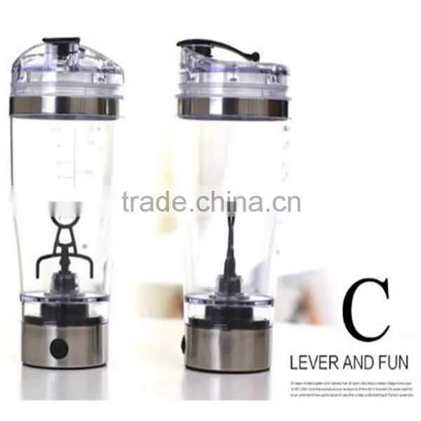 18oz/20oz Leakproof Protein Powder Shake Bottle With Cap Electric Portable Mixer Bottle photo-4