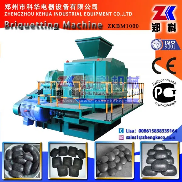 Briquetting Plant for Coal, Charcoal, Coke