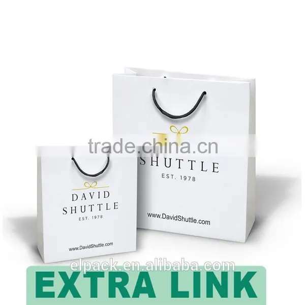 Extra Link Recycled Material High Quality Printed Paper Gift Bag Ecologic Fashion photo-2