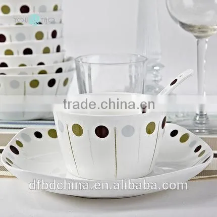 22pcs Bone China Dinner Set/dinnerware Sets/porcelain Dinner Sets photo-3