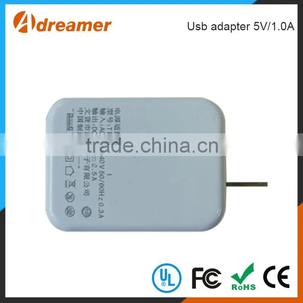 Hot Free Sample 5V/1.0A Cellphone / Tablet PC Home Wall Charger Power Travel Usb Adapter photo-6