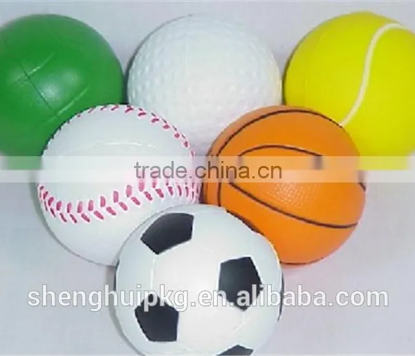 Factory Wholesales Mini Football Stress Ball/Mini Basketball Stress Ball/Mini Tennisl Stress Ball