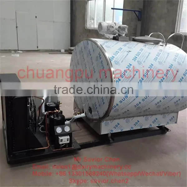 1Ton Milk Cooler Machine For Milk Processing Machinery photo-6