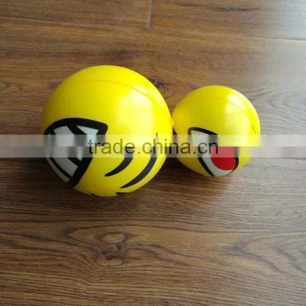 Wholesale Small Size Emoji PU Ball Toy Ball For Kids photo-3