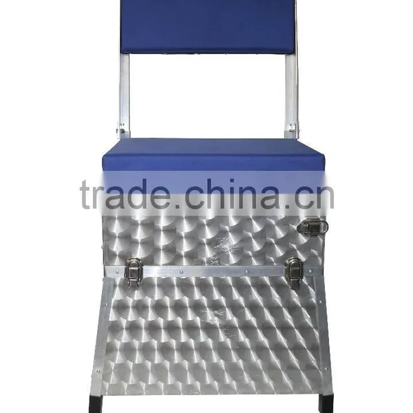 Fishing Aluminum Seat Boxes With Back Rest With Aluminum Drawers photo-2