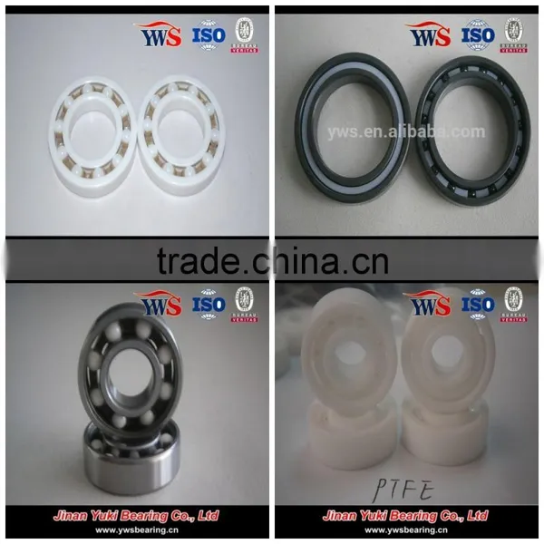 6806 PEEK Open Type Deep Groove Ceramic Ball Bearing photo-6