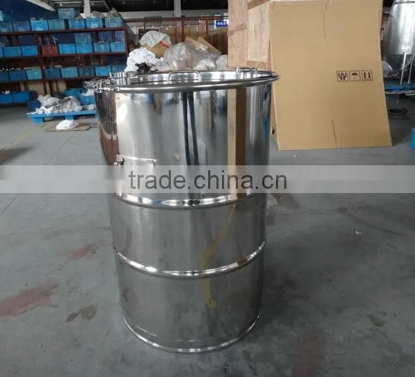 Stainless Steel Drum With Tap/Stainless Steel Drum for Honey/stainless Steel Drum 200L photo-2