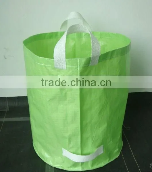 Square Round Folding Garden Barrels Leaf Bag photo-3