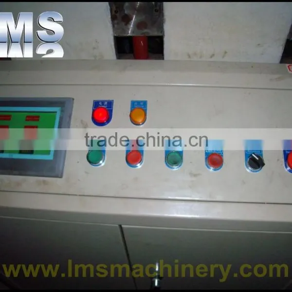 LMS Customized Galvanized Steel Roof Sheet Ridge Cap Roll Forming Machine photo-4