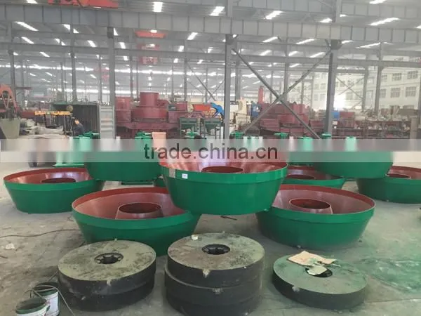 Vietnam Wet Pan Gold Grinding Machine/wet Pan Mill for Sale photo-4