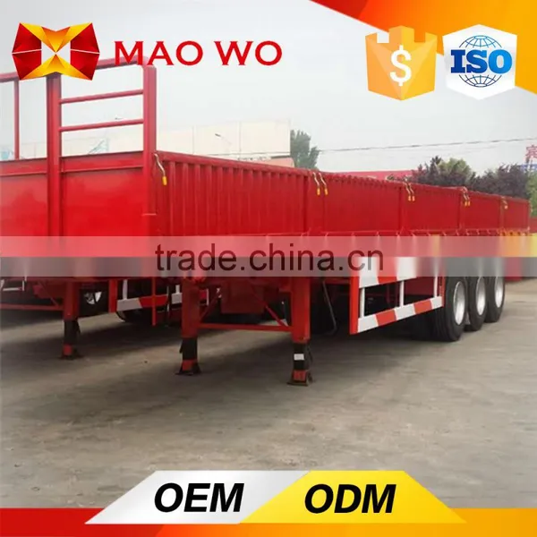 Cargo Transport High Strength Steel Heavy Side Wall Semi Trailer photo-5
