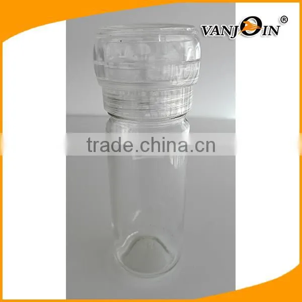 Glass Salt Mill and Pepper Grinder Set photo-3