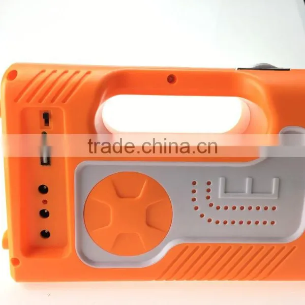 Mini Home Energy System Solar Energy System FM Radio With Torch photo-3