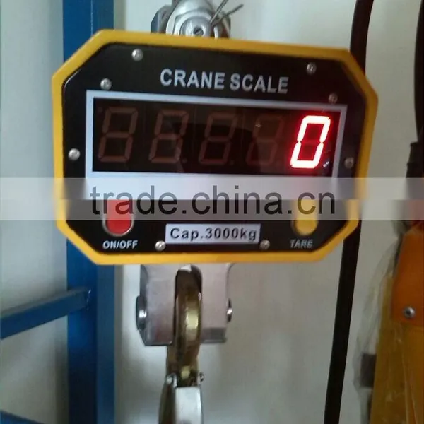 2000kg Digital Hanging Crane Scale With Usb Interface and Rs232 photo-2