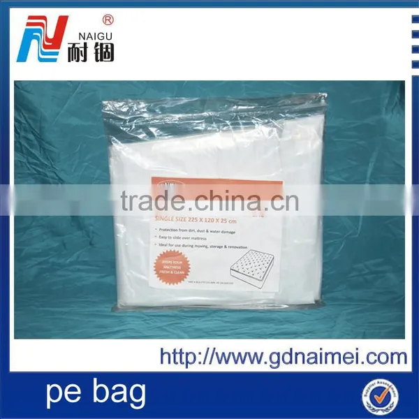 Big Size Printing Logo PE Bag/best Selling Vacuum Packing Mattress/pillow Bags photo-4