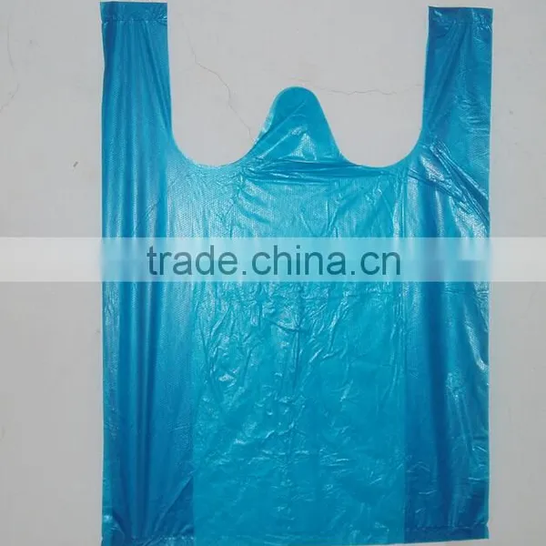 Hdpe or Ldpe T-shirt Plastic Produce Bags Rolls for Garbage
