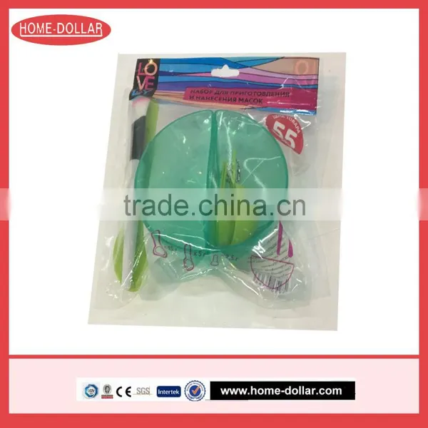 Various Color Soft Mask Bowl for Skin Care With Brush and Spoon photo-2