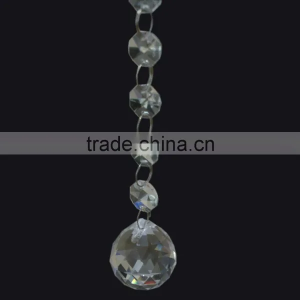 New Hanging Crystal Garland With Tear Drop Pendant photo-4