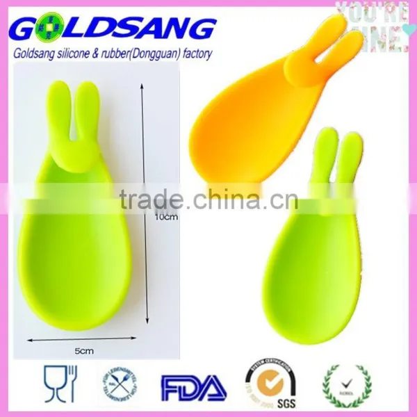 New Design Silicone Spoon Rest,Kitchen Pot Spoon Rest To Keep Spoon Holder photo-3