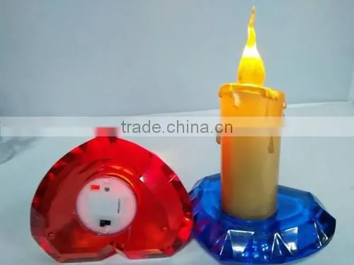 Wedding Centerpiece Acrylic Led Heart Base Popular Candle Light photo-2